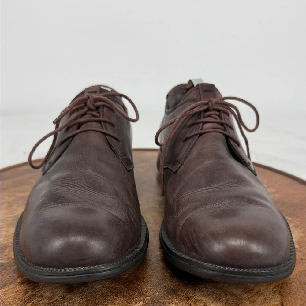 Camper Shoes Mens 42 US 9 Mil 1913 Brown Leather Lace Up Oxford Comfort Dress
